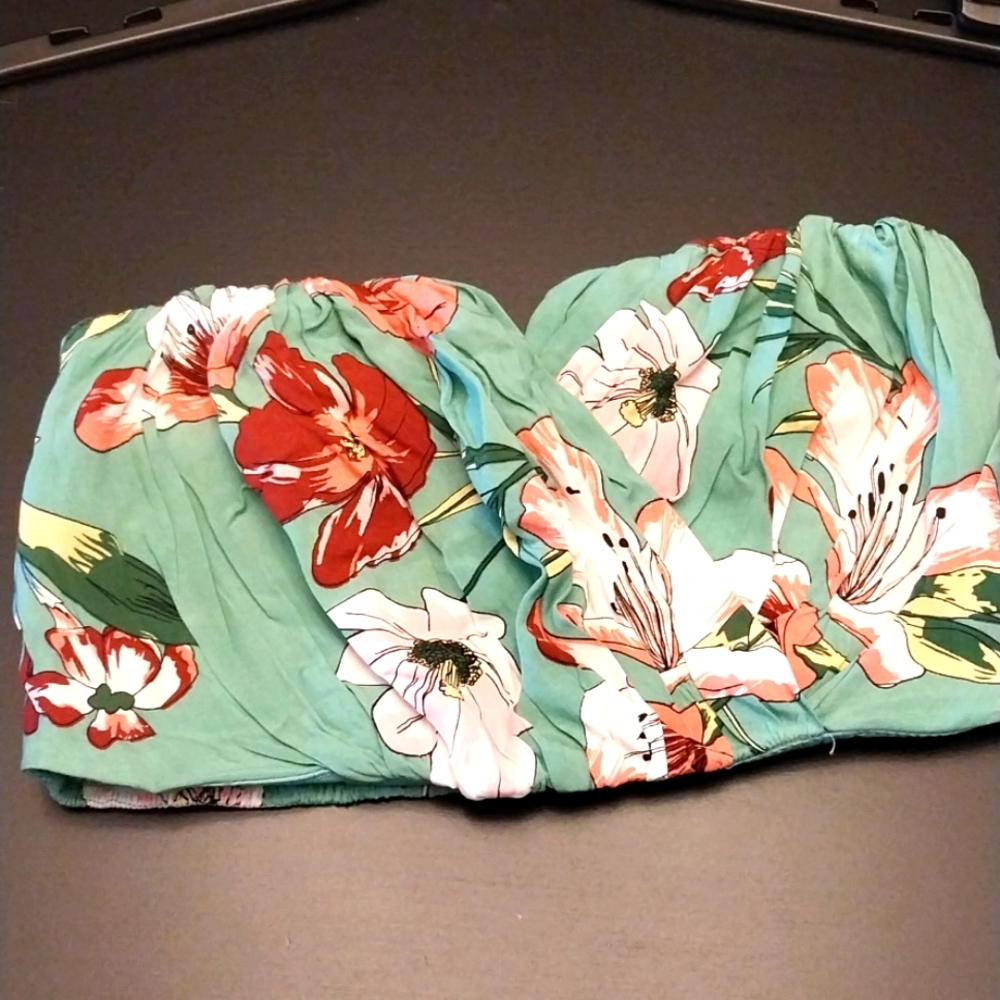 Floral print bralette